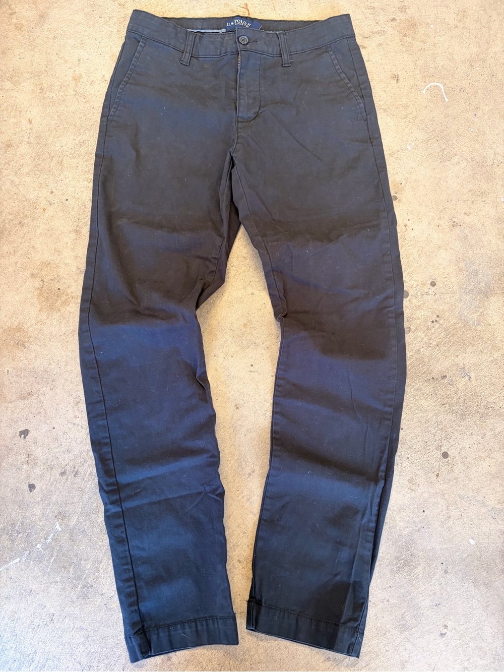 U.S. Polo Assn. Navy Blue Casual Pants